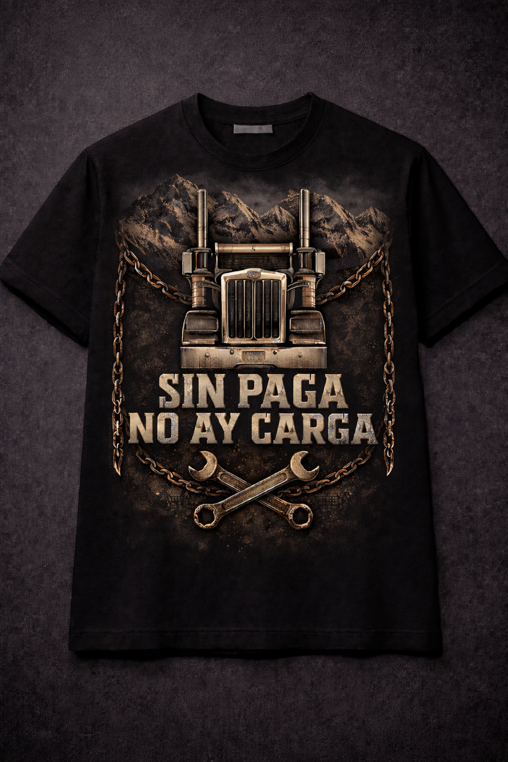 SIN PAGA NO AY CARGA T-SHIRT