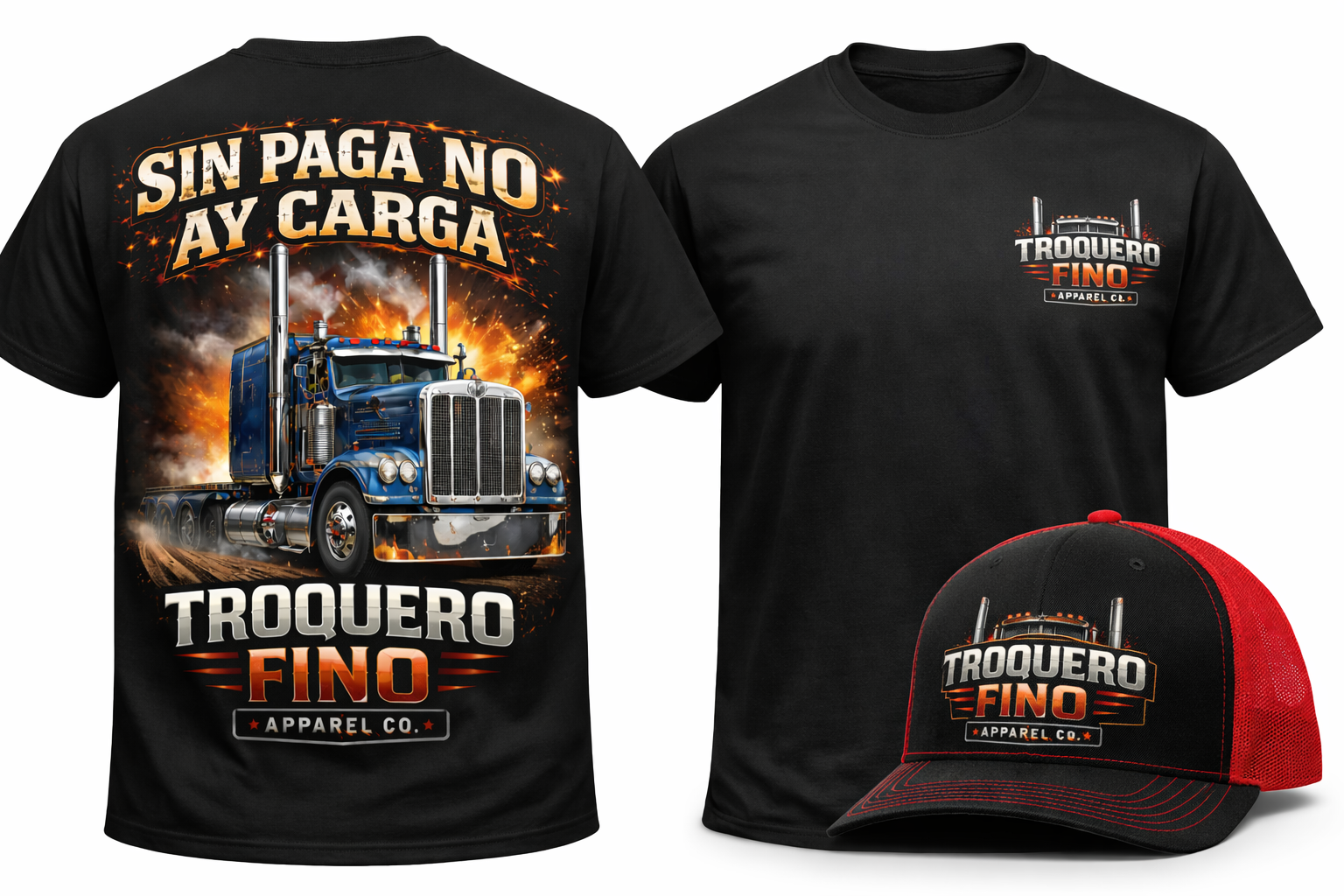 TROQUERO FINO T-SHIRT HAT COMBO